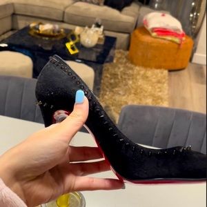 Louboutin black pumps